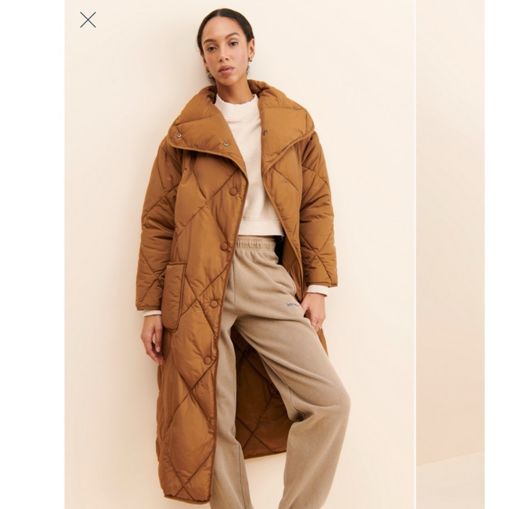 Free People Joanna Maxi Puffer Jacket